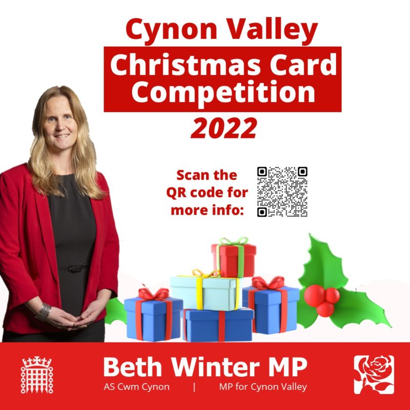 Cynon Valley Christmas Card Competition
